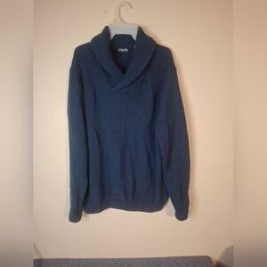 Chaps Men's Blue Sweater size large